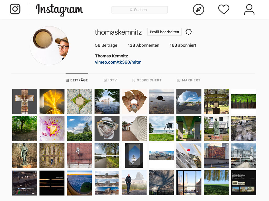 instagram Stream Thomas Kemnitz